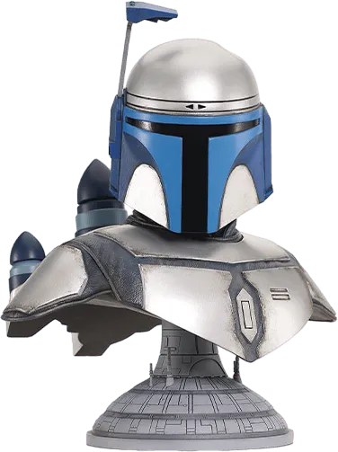 DSTMAY232467 Star Wars - Jango Fett Legends In 3D 1:2 Scale Bust - Diamond Select Toys - Titan Pop Culture