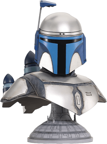 DSTMAY232467 Star Wars - Jango Fett Legends In 3D 1:2 Scale Bust - Diamond Select Toys - Titan Pop Culture