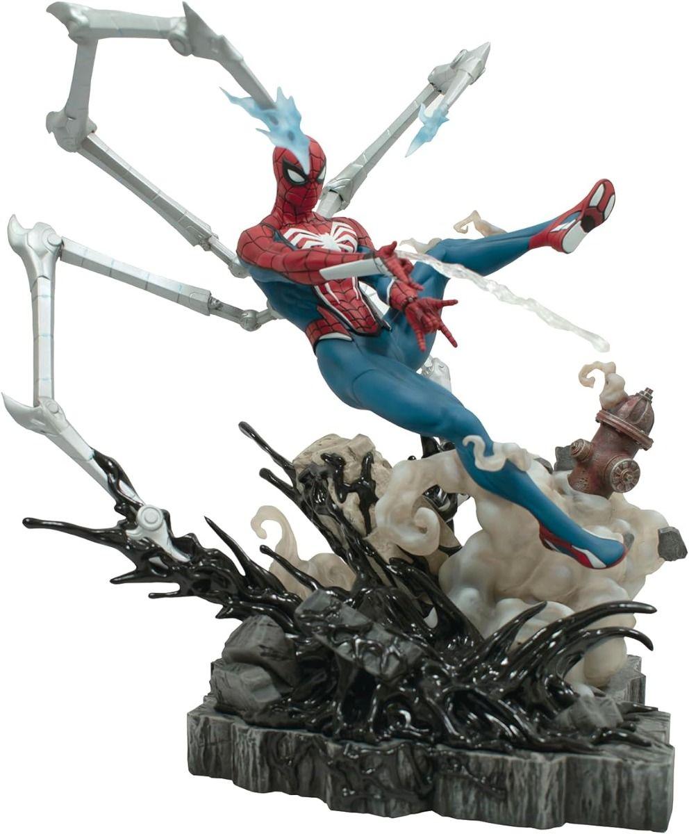 DSTMAY242263 Spider-Man 2 (2023) - Spider-Man 2 Spider-Man Deluxe Gallery Statue - Diamond Select Toys - Titan Pop Culture