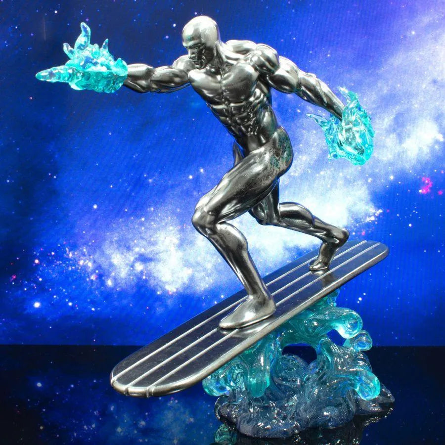 DSTNOV231998 Marvel Comics - Silver Surfer PVC Diorama Statue - Diamond Select Toys - Titan Pop Culture