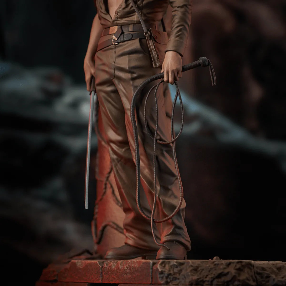 DSTOCT232316 Indiana Jones: Temple of Doom - Indiana Jones Premier Statue - Diamond Select Toys - Titan Pop Culture