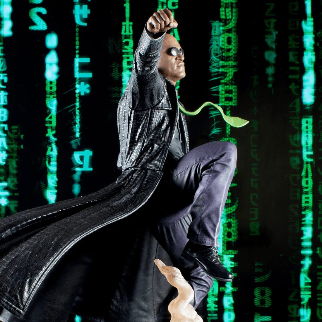 DSTOCT232323 The Matrix - Morpheus Deluxe Gallery PVC Statue - Diamond Select Toys - Titan Pop Culture