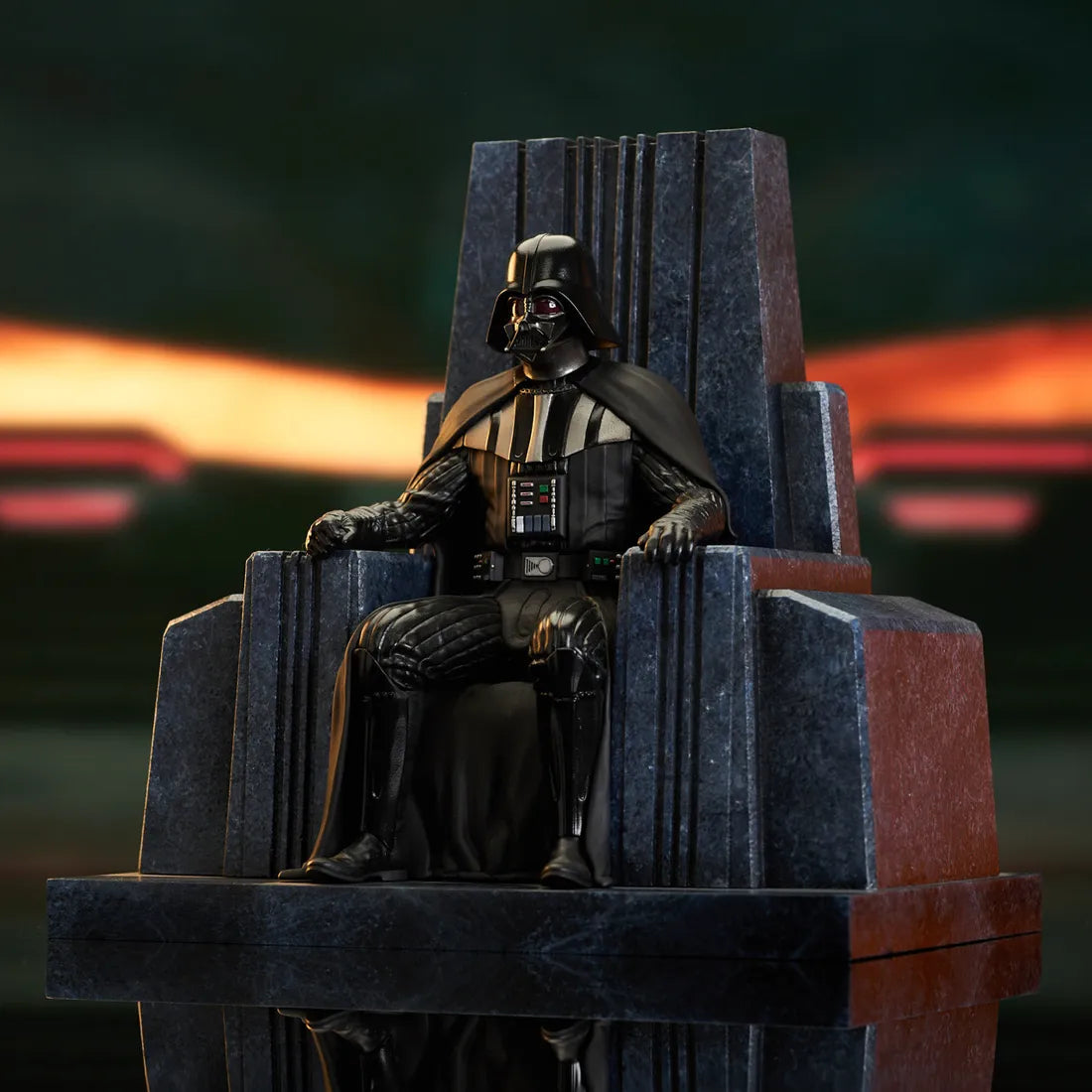 Star Wars: Obi-Wan Kenobi - Estatua de Darth Vader en el trono