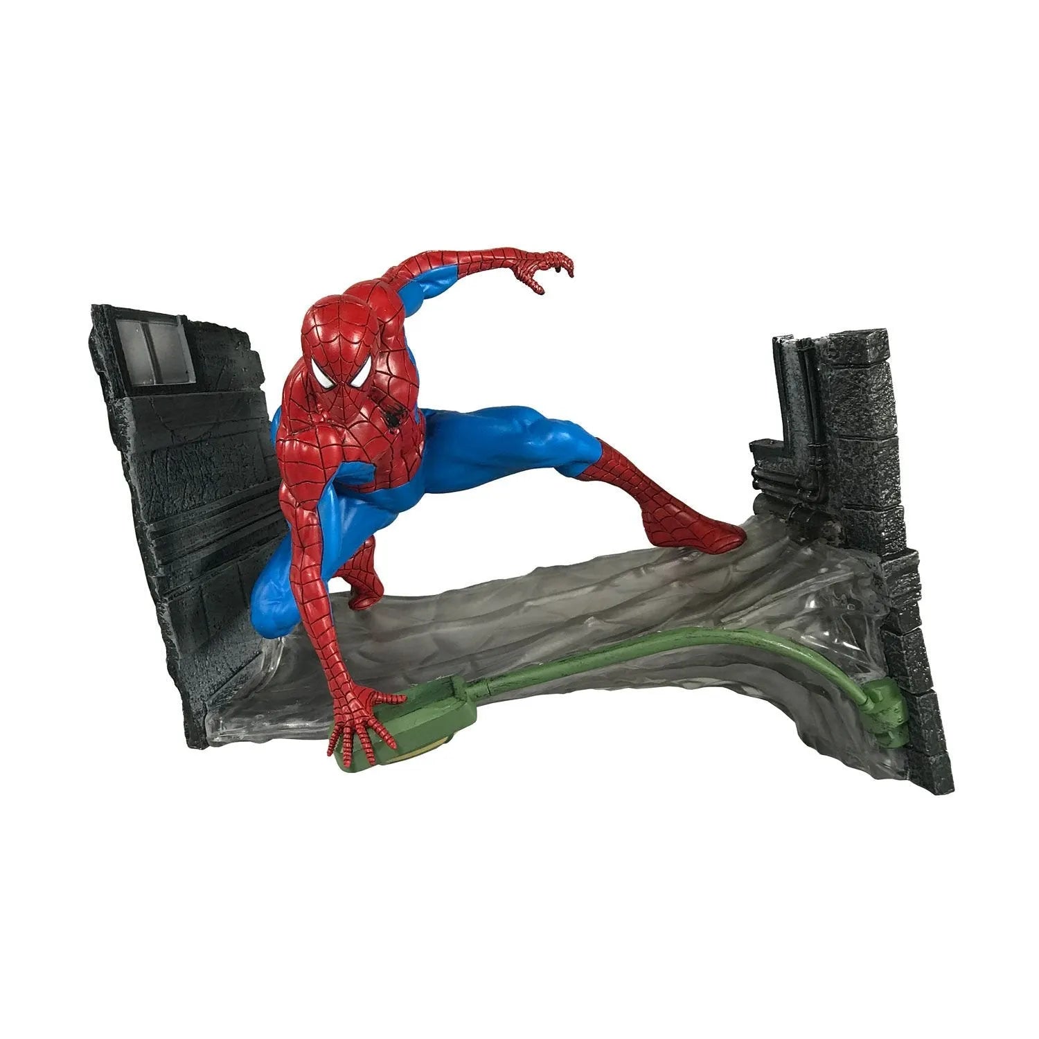 DSTSEP182341 Marvel Comics - Spider-Man Webbing PVC Gallery Diorama - Diamond Select Toys - Titan Pop Culture