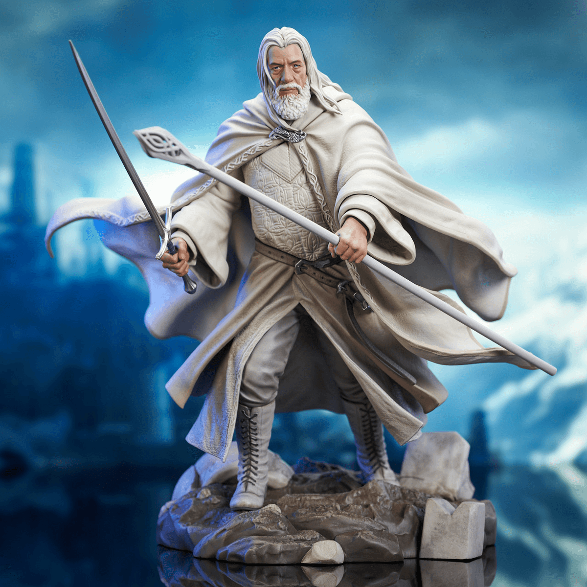 DSTSEP232332 The Lord of the Rings - Gandalf Deluxe Gallery PVC Statue - Diamond Select Toys - Titan Pop Culture