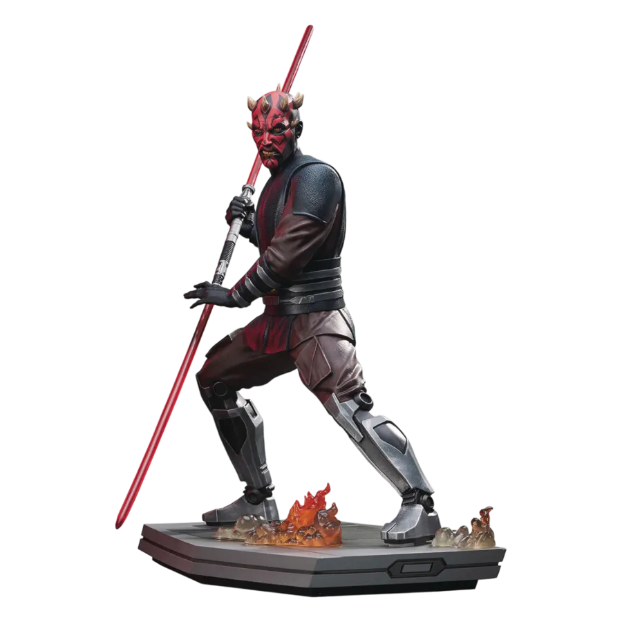 DSTSEP242527 Star Wars: Clone Wars - Darth Maul Milestones Statue - Diamond Select Toys - Titan Pop Culture