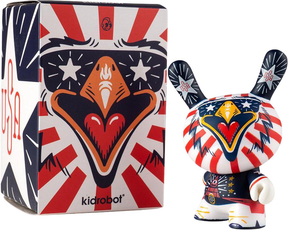 Dunny - Indie Eagle 3" Dunny by Kronk