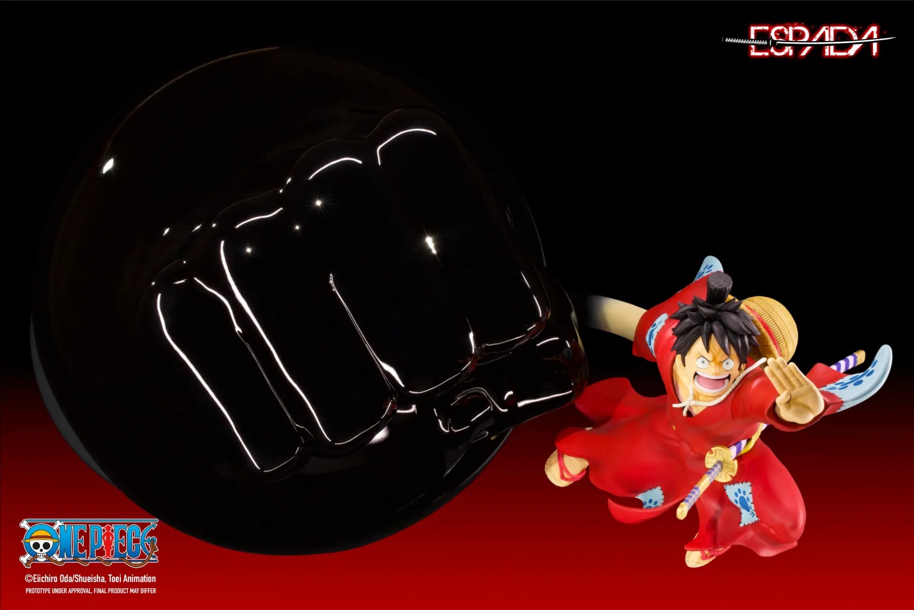 ESAMONKEYDLUFFY One Piece - Monkey D. Luffy Statue - Espada Art - Titan Pop Culture