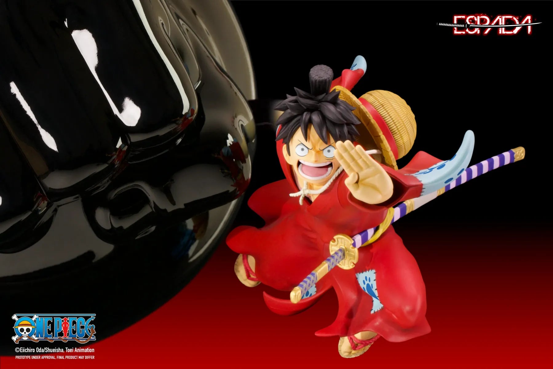 ESAMONKEYDLUFFY One Piece - Monkey D. Luffy Statue - Espada Art - Titan Pop Culture