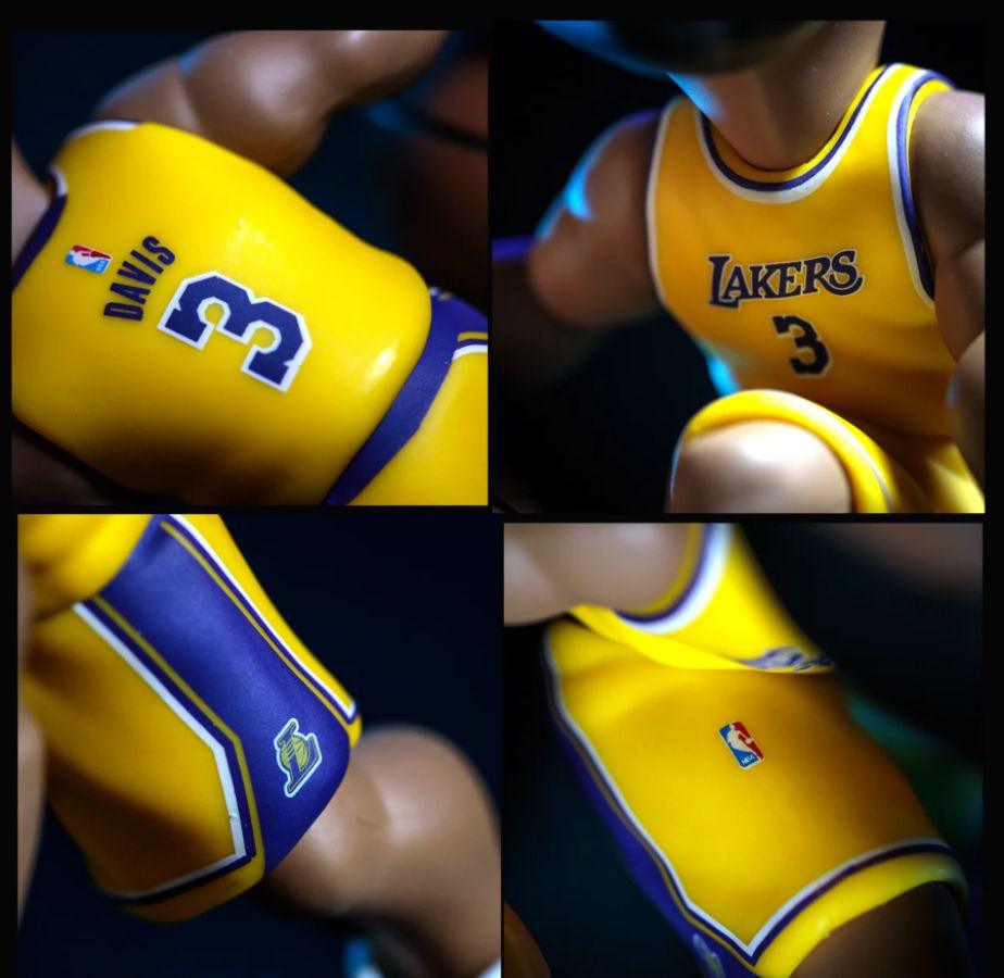 NBA - Anthony Davis (Lakers) Mini 6" Vinyl Figure 6" Vinyl Figure by ExciteUSA | Titan Pop Culture