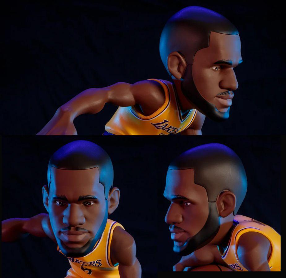 EXC82193 NBA - LeBron James (Lakers - Gold Uniform) Limited Edition 12" Vinyl Figure - ExciteUSA - Titan Pop Culture