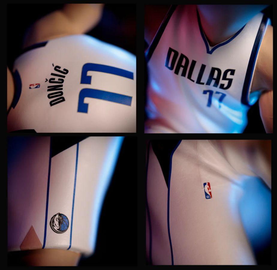 NBA - Luka Doncic (Mavericks - White Uniform) Limited Edition 12" Vinyl Figure 12" Vinyl Figure by ExciteUSA | Titan Pop Culture