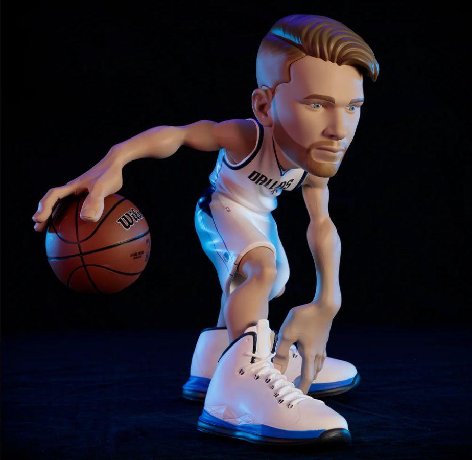 EXC82209 NBA - Luka Doncic (Mavericks - White Uniform) Limited Edition 12" Vinyl Figure - ExciteUSA - Titan Pop Culture