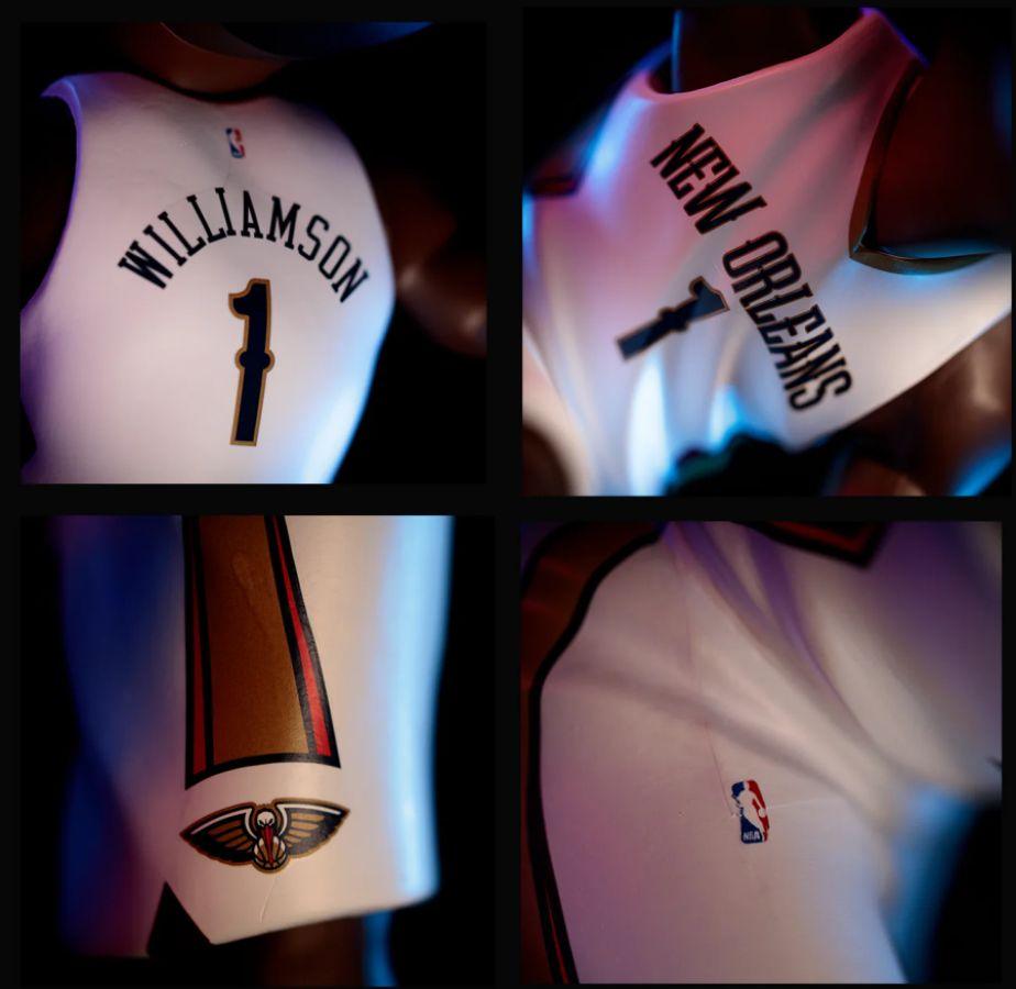 NBA - Zion Williamson (Pelicans - White Uniform) Limited Edition 12" Vinyl Figure 12" Vinyl Figure by ExciteUSA | Titan Pop Culture