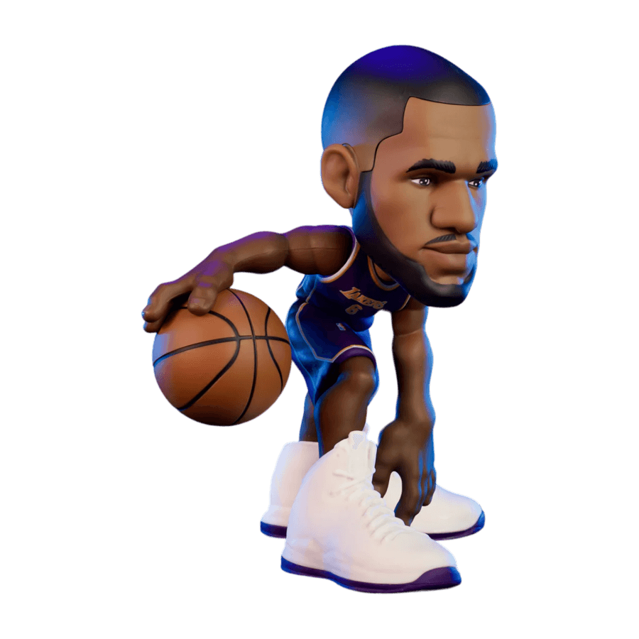 EXC85385 NBA - Lebron James (Lakers) Mini 6" Vinyl Figure - ExciteUSA - Titan Pop Culture