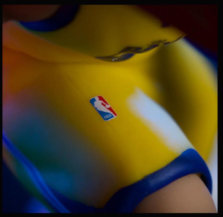 NBA - Steph Curry (Warriors) Mini 6" Vinyl Figure 6" Vinyl Figure by ExciteUSA | Titan Pop Culture