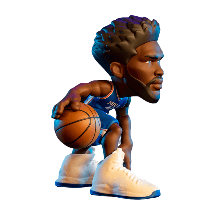 EXC85446 NBA - Joel Embiid (76ers) Mini 6" Vinyl Figure - ExciteUSA - Titan Pop Culture