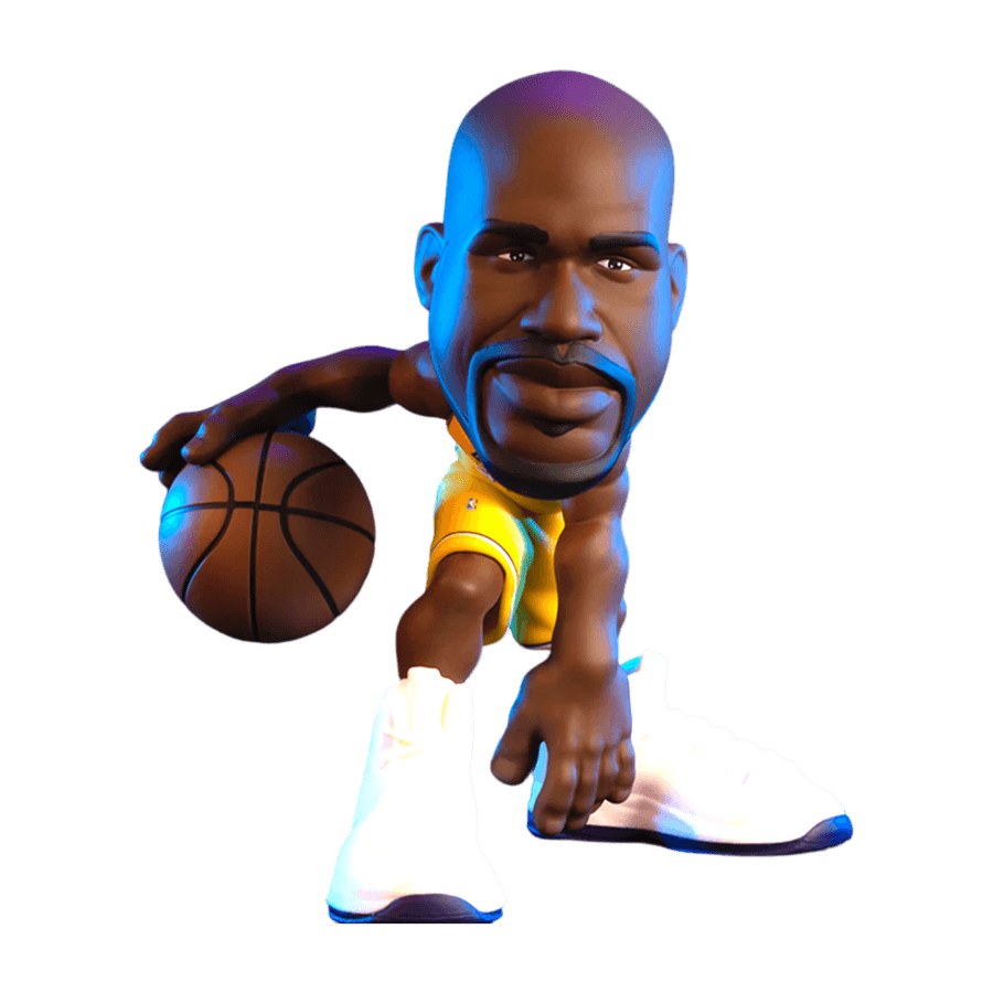 EXC85842 NBA - Shaquille O-Neal (Lakers) Mini 6" Vinyl Figure - ExciteUSA - Titan Pop Culture