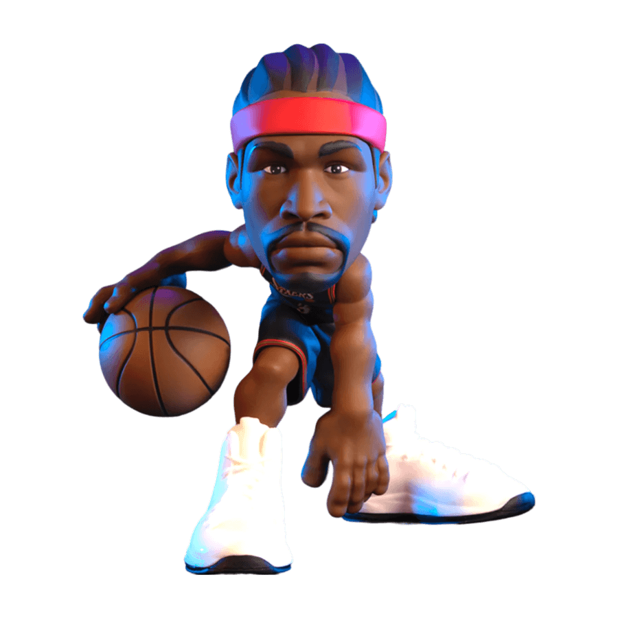 EXC85859 NBA - Allen Iverson (76ers) Mini 6" Vinyl Figure - ExciteUSA - Titan Pop Culture