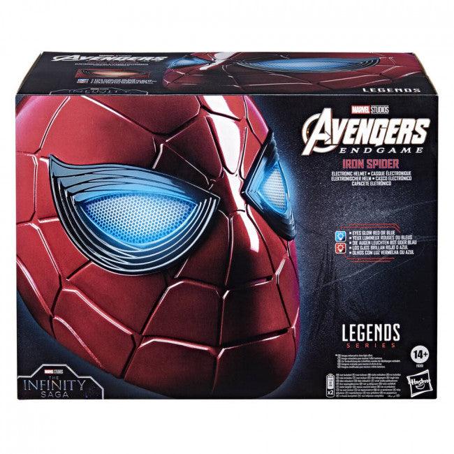 22264 Marvel Legends Series: Avengers Endgame - Iron Spider Electronic Helmet - Hasbro - Titan Pop Culture