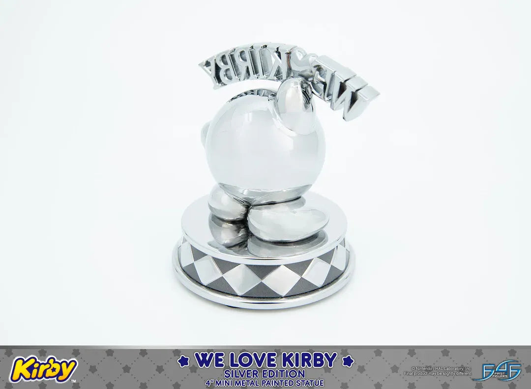 Kirby - We Love Kirby Diecast Statue [Silver Version]