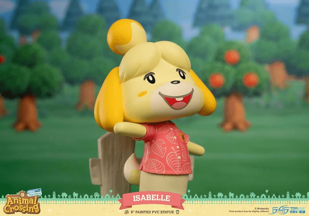F4FACRISST Animal Crossing: New Horizons - Isabelle Pvc Statue - First 4 Figures - Titan Pop Culture
