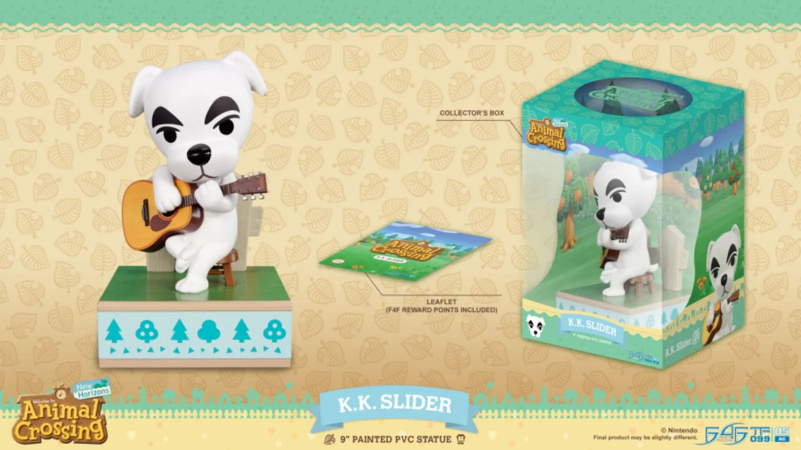 Animal Crossing - Estatua de PVC de KK Slider