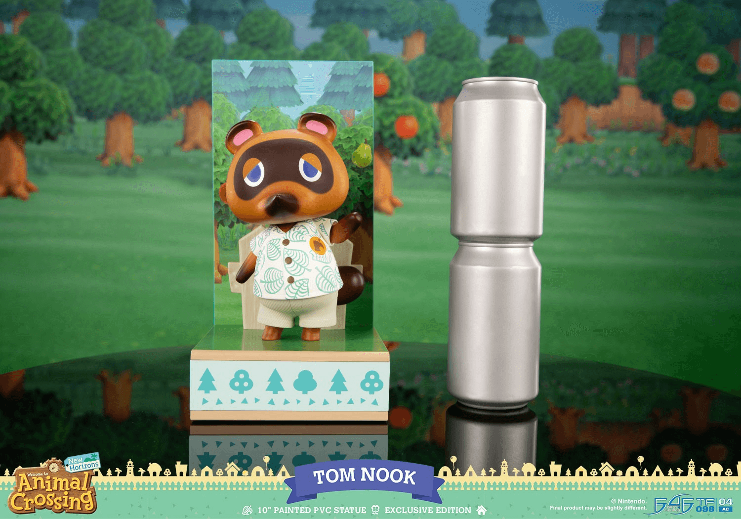 F4FACRTNST Animal Crossing - Tom Nook PVC Statue - First 4 Figures - Titan Pop Culture