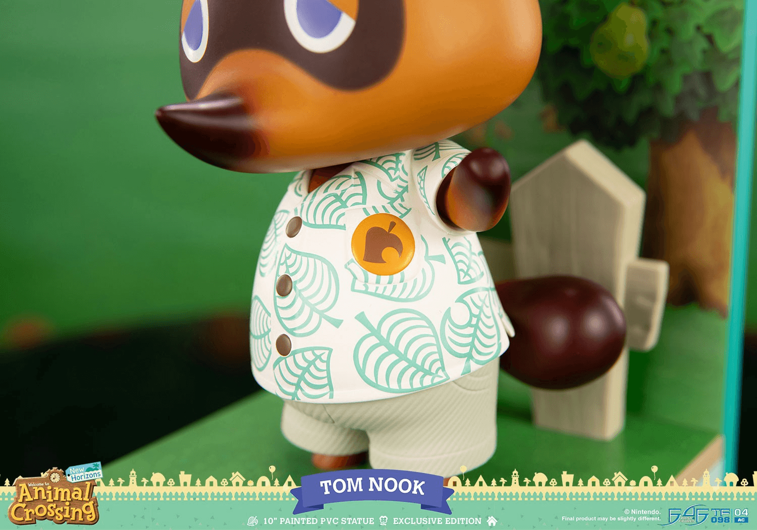 F4FACRTNST Animal Crossing - Tom Nook PVC Statue - First 4 Figures - Titan Pop Culture