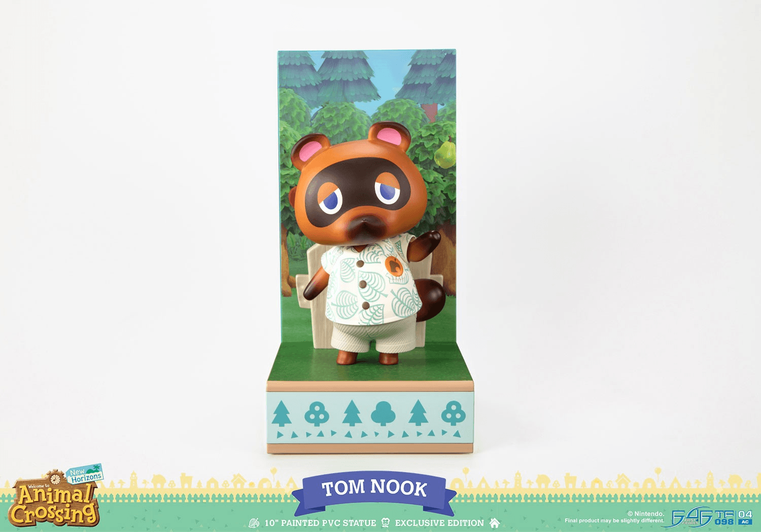 F4FACRTNST Animal Crossing - Tom Nook PVC Statue - First 4 Figures - Titan Pop Culture