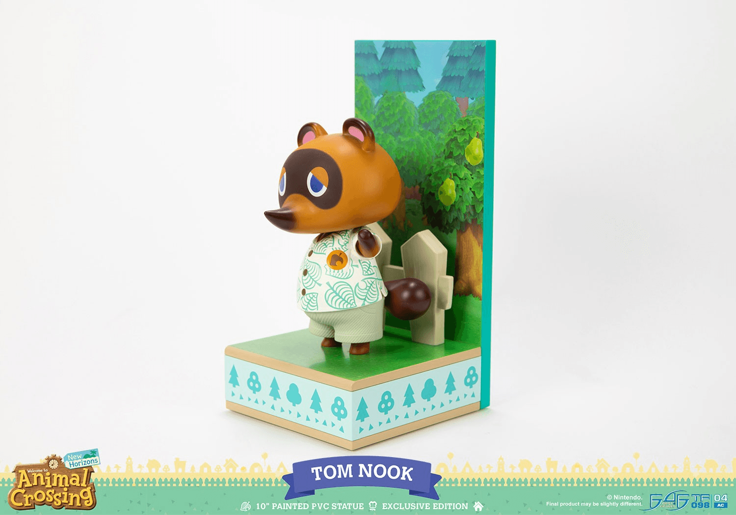 F4FACRTNST Animal Crossing - Tom Nook PVC Statue - First 4 Figures - Titan Pop Culture