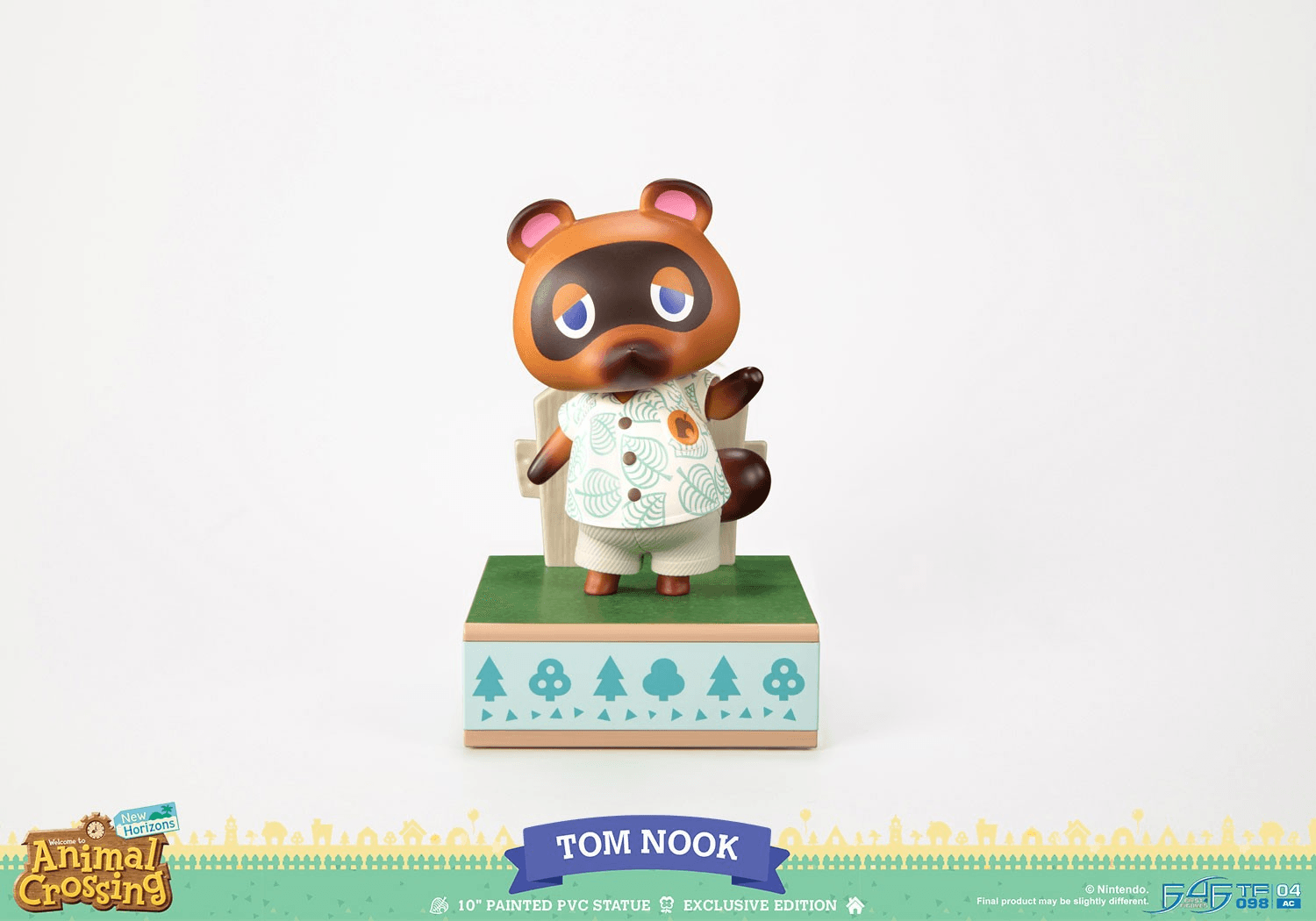 F4FACRTNST Animal Crossing - Tom Nook PVC Statue - First 4 Figures - Titan Pop Culture