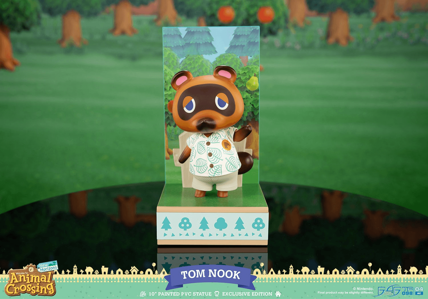 F4FACRTNST Animal Crossing - Tom Nook PVC Statue - First 4 Figures - Titan Pop Culture