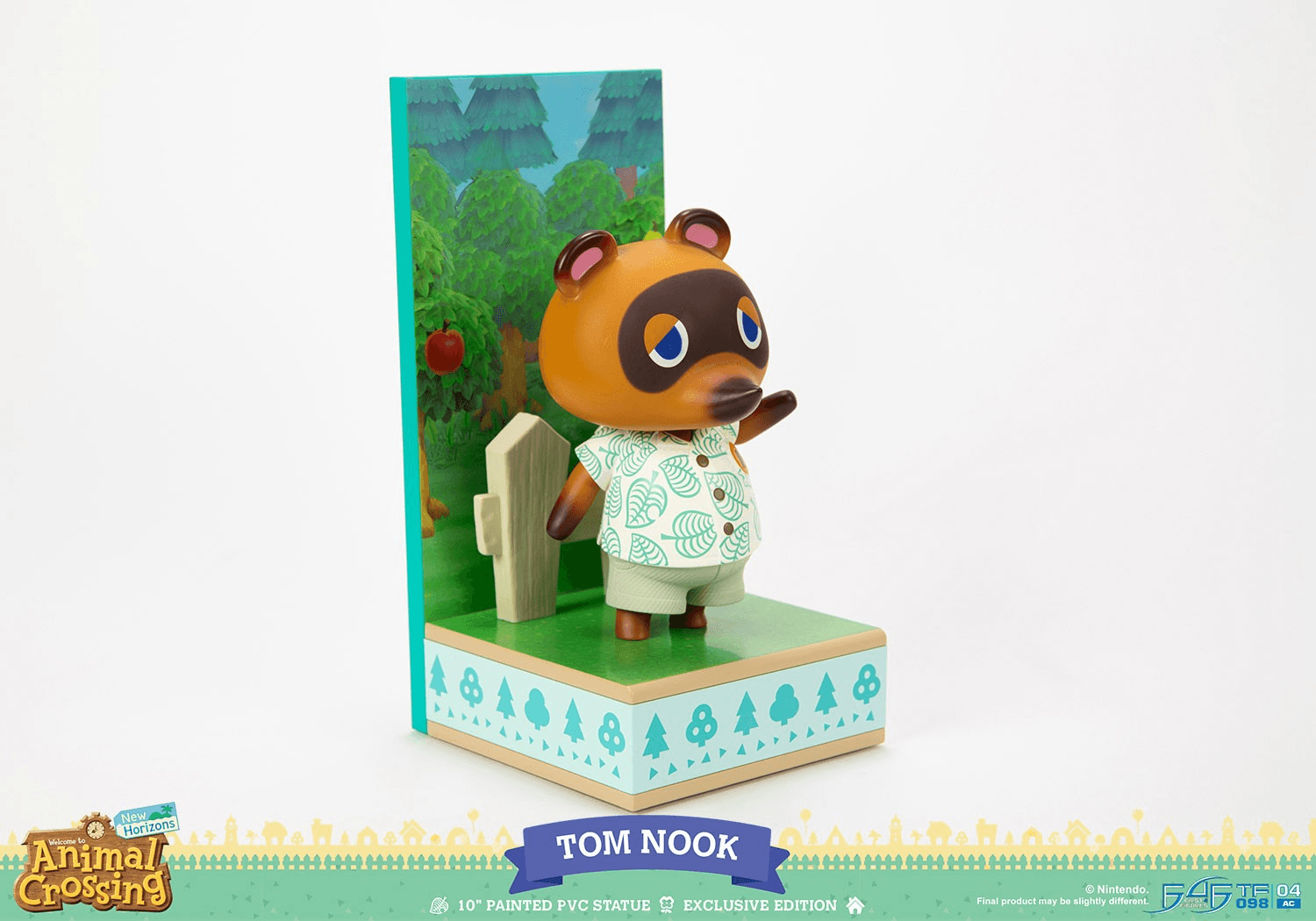 F4FACRTNST Animal Crossing - Tom Nook PVC Statue - First 4 Figures - Titan Pop Culture