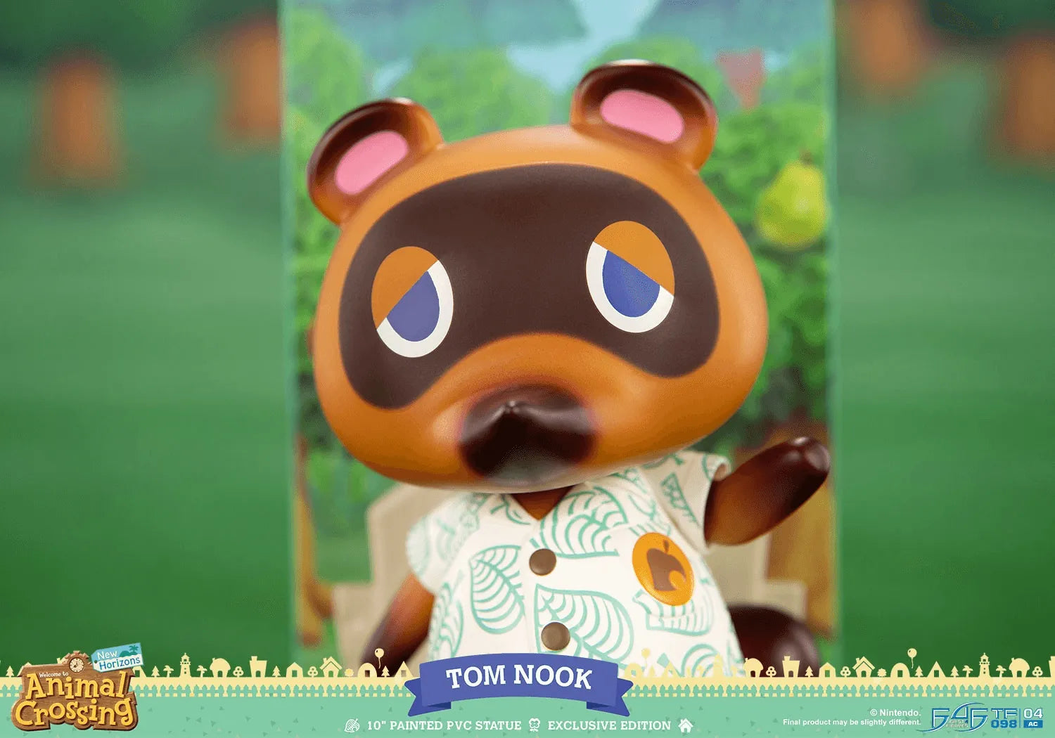 F4FACRTNST Animal Crossing - Tom Nook PVC Statue - First 4 Figures - Titan Pop Culture