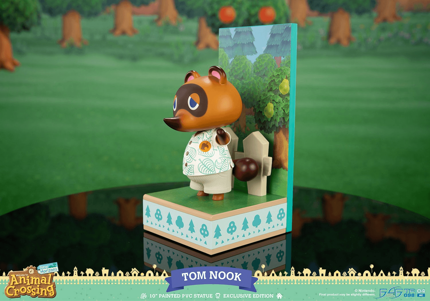 F4FACRTNST Animal Crossing - Tom Nook PVC Statue - First 4 Figures - Titan Pop Culture