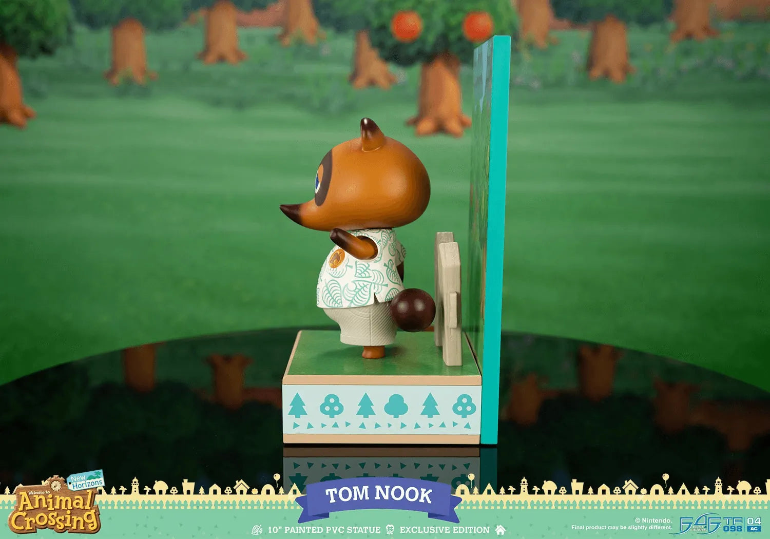 F4FACRTNST Animal Crossing - Tom Nook PVC Statue - First 4 Figures - Titan Pop Culture