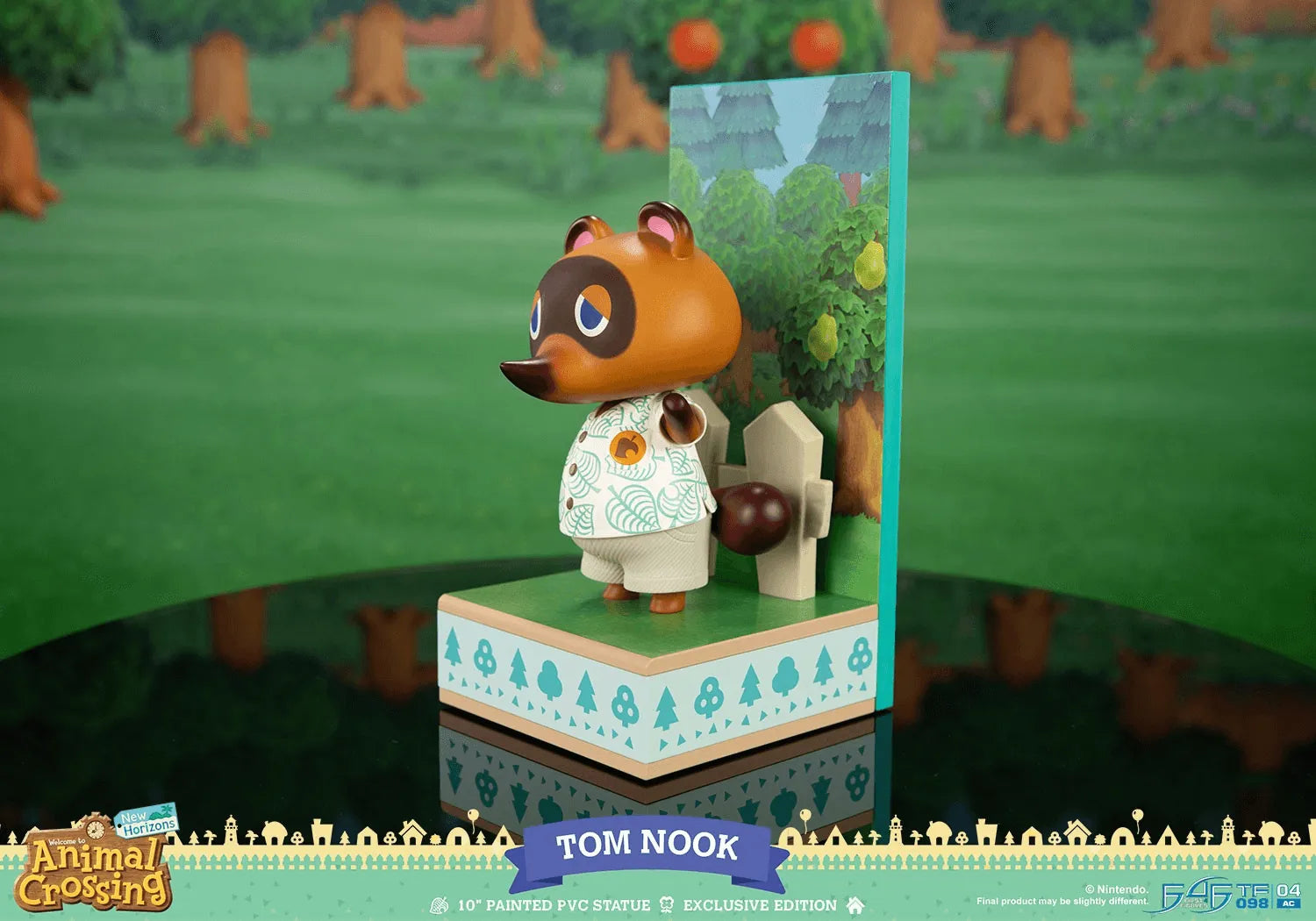 F4FACRTNST Animal Crossing - Tom Nook PVC Statue - First 4 Figures - Titan Pop Culture