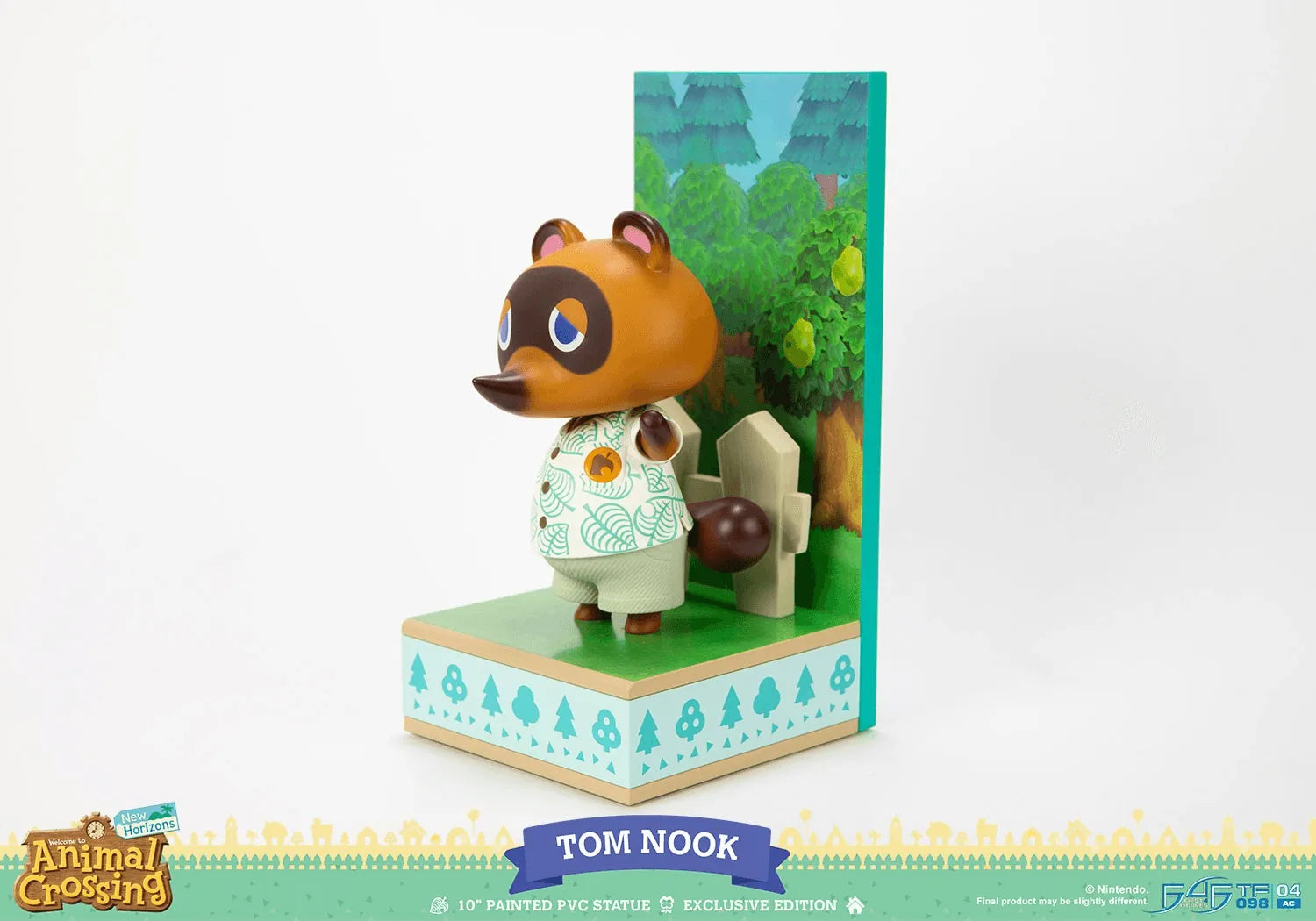 F4FACRTNST Animal Crossing - Tom Nook PVC Statue - First 4 Figures - Titan Pop Culture