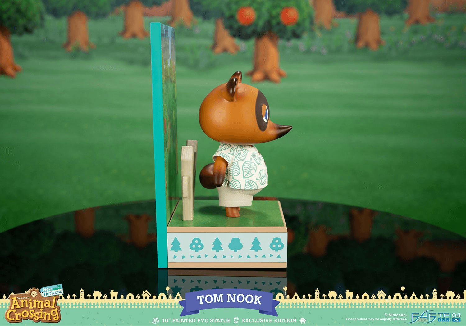 F4FACRTNST Animal Crossing - Tom Nook PVC Statue - First 4 Figures - Titan Pop Culture