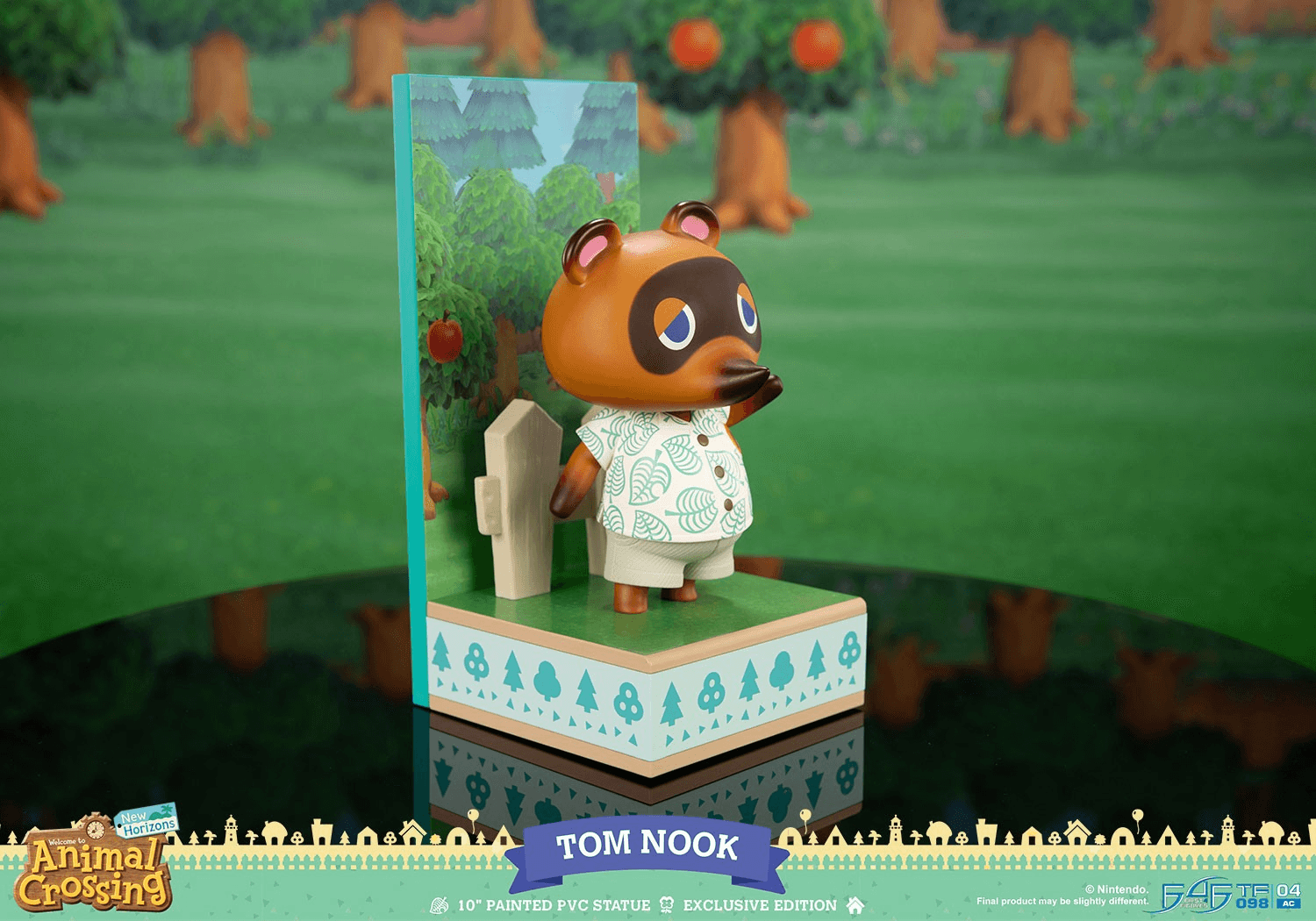 F4FACRTNST Animal Crossing - Tom Nook PVC Statue - First 4 Figures - Titan Pop Culture