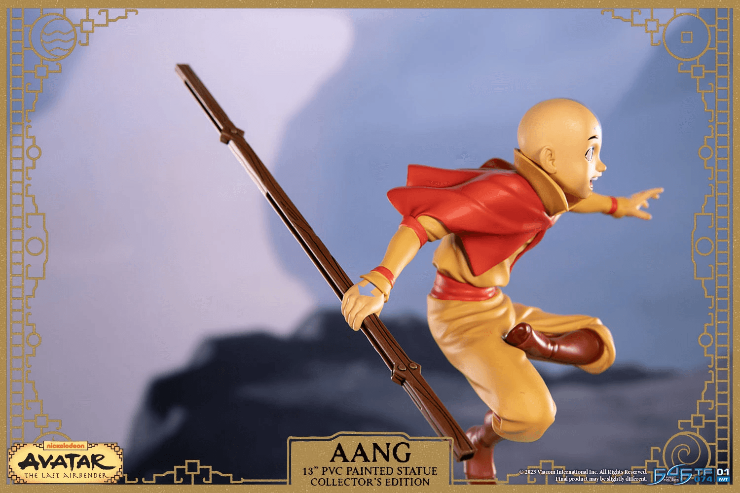 F4FAVAANGCO Avatar the Last Airbender - Aang PVC Statue Collectors (Light Up) Edition - First 4 Figures - Titan Pop Culture