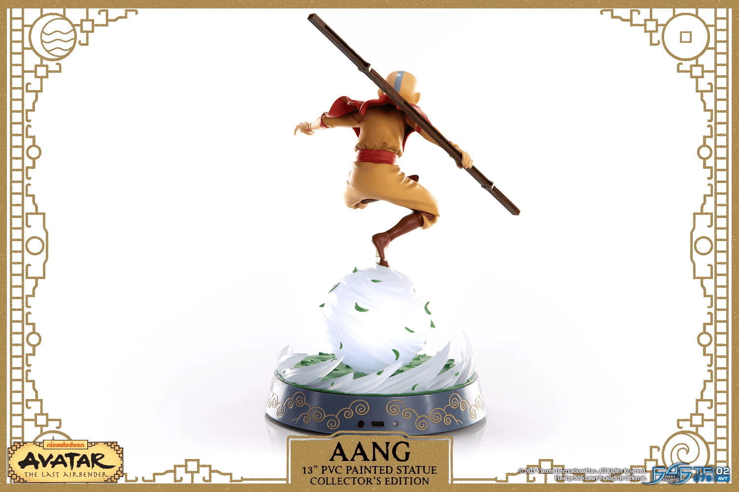 F4FAVAANGCO Avatar the Last Airbender - Aang PVC Statue Collectors (Light Up) Edition - First 4 Figures - Titan Pop Culture