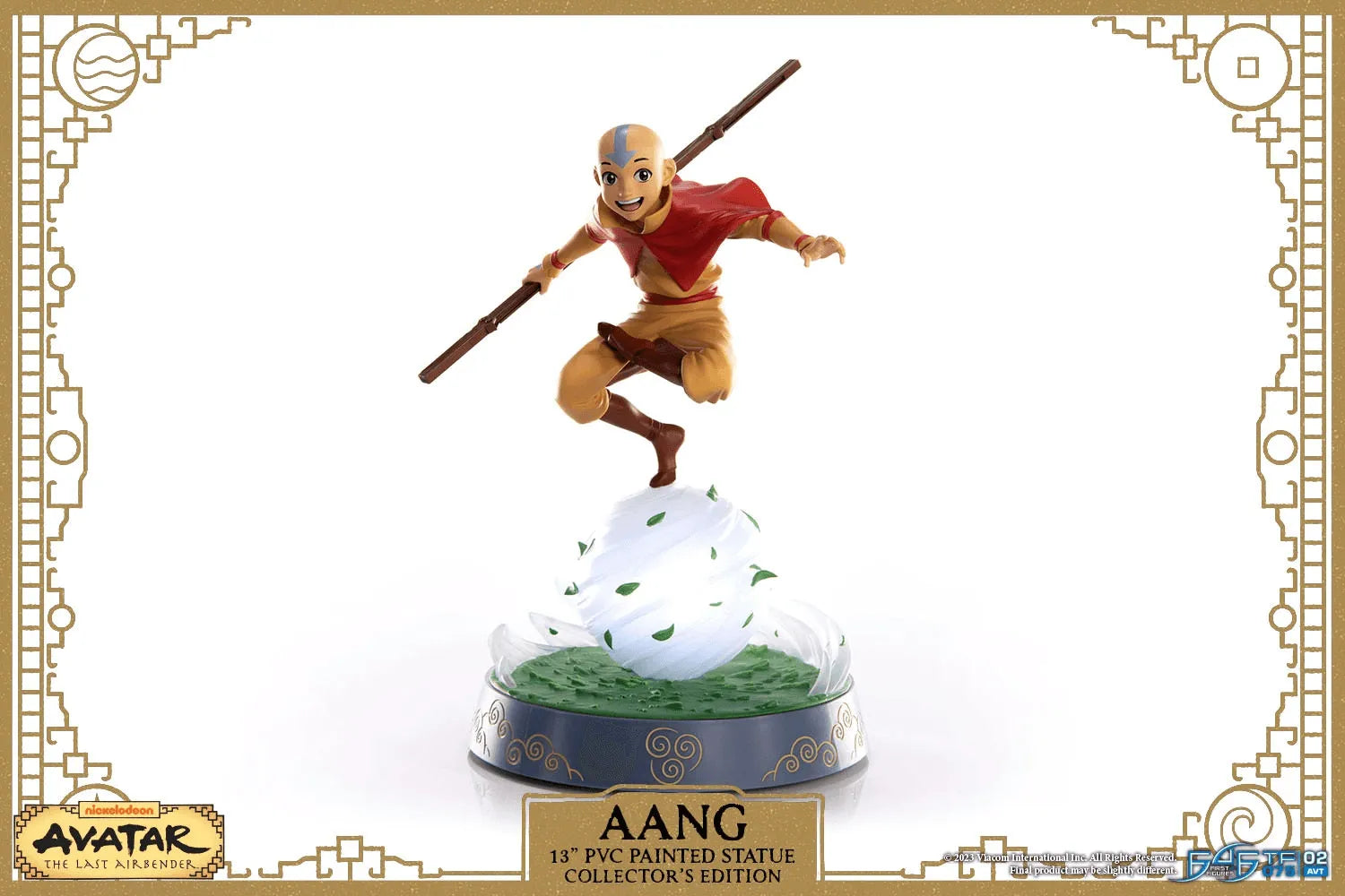 F4FAVAANGCO Avatar the Last Airbender - Aang PVC Statue Collectors (Light Up) Edition - First 4 Figures - Titan Pop Culture