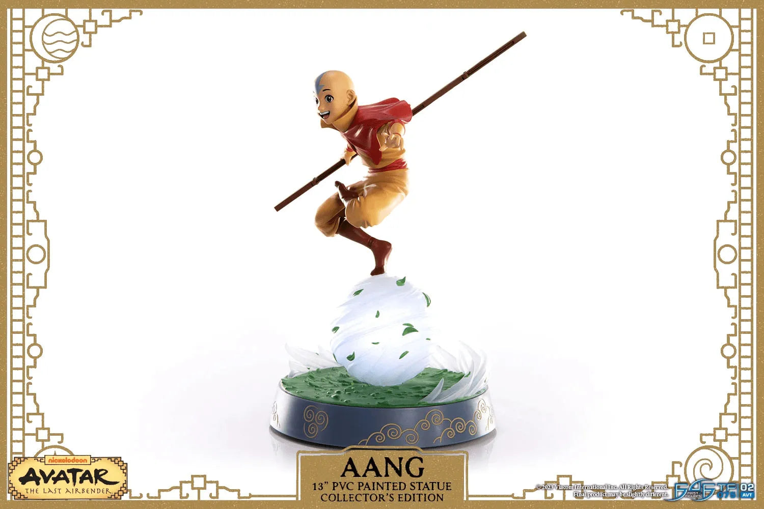 F4FAVAANGCO Avatar the Last Airbender - Aang PVC Statue Collectors (Light Up) Edition - First 4 Figures - Titan Pop Culture