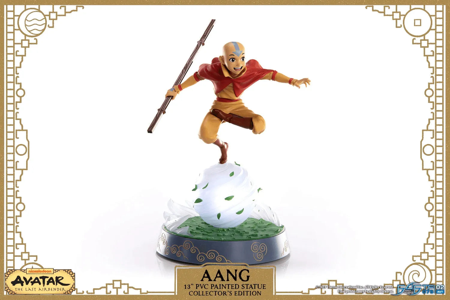 F4FAVAANGCO Avatar the Last Airbender - Aang PVC Statue Collectors (Light Up) Edition - First 4 Figures - Titan Pop Culture