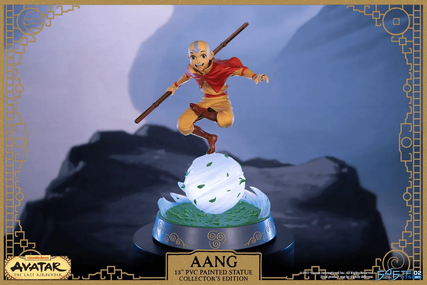 F4FAVAANGCO Avatar the Last Airbender - Aang PVC Statue Collectors (Light Up) Edition - First 4 Figures - Titan Pop Culture