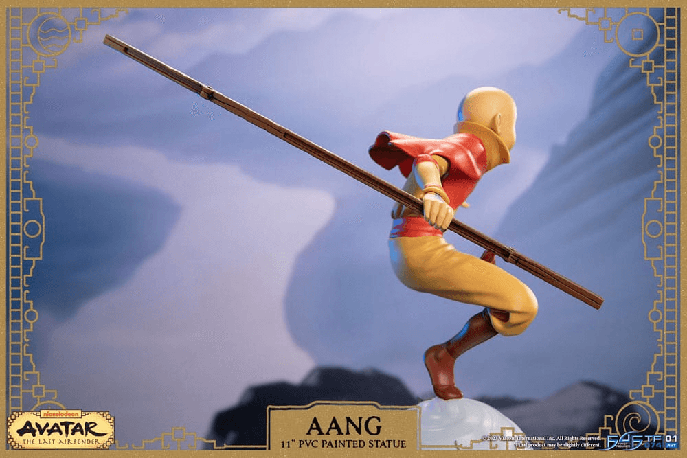 F4FAVAANGST Avatar the Last Airbender - Aang PVC Statue Standard Edition - First 4 Figures - Titan Pop Culture