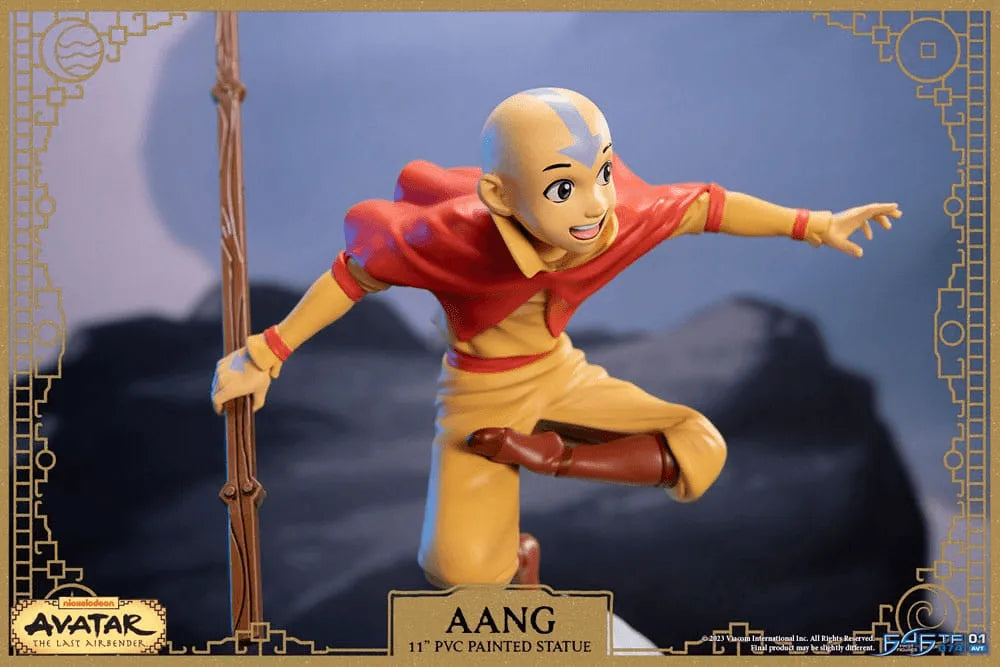 F4FAVAANGST Avatar the Last Airbender - Aang PVC Statue Standard Edition - First 4 Figures - Titan Pop Culture