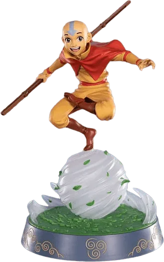 F4FAVAANGST Avatar the Last Airbender - Aang PVC Statue Standard Edition - First 4 Figures - Titan Pop Culture